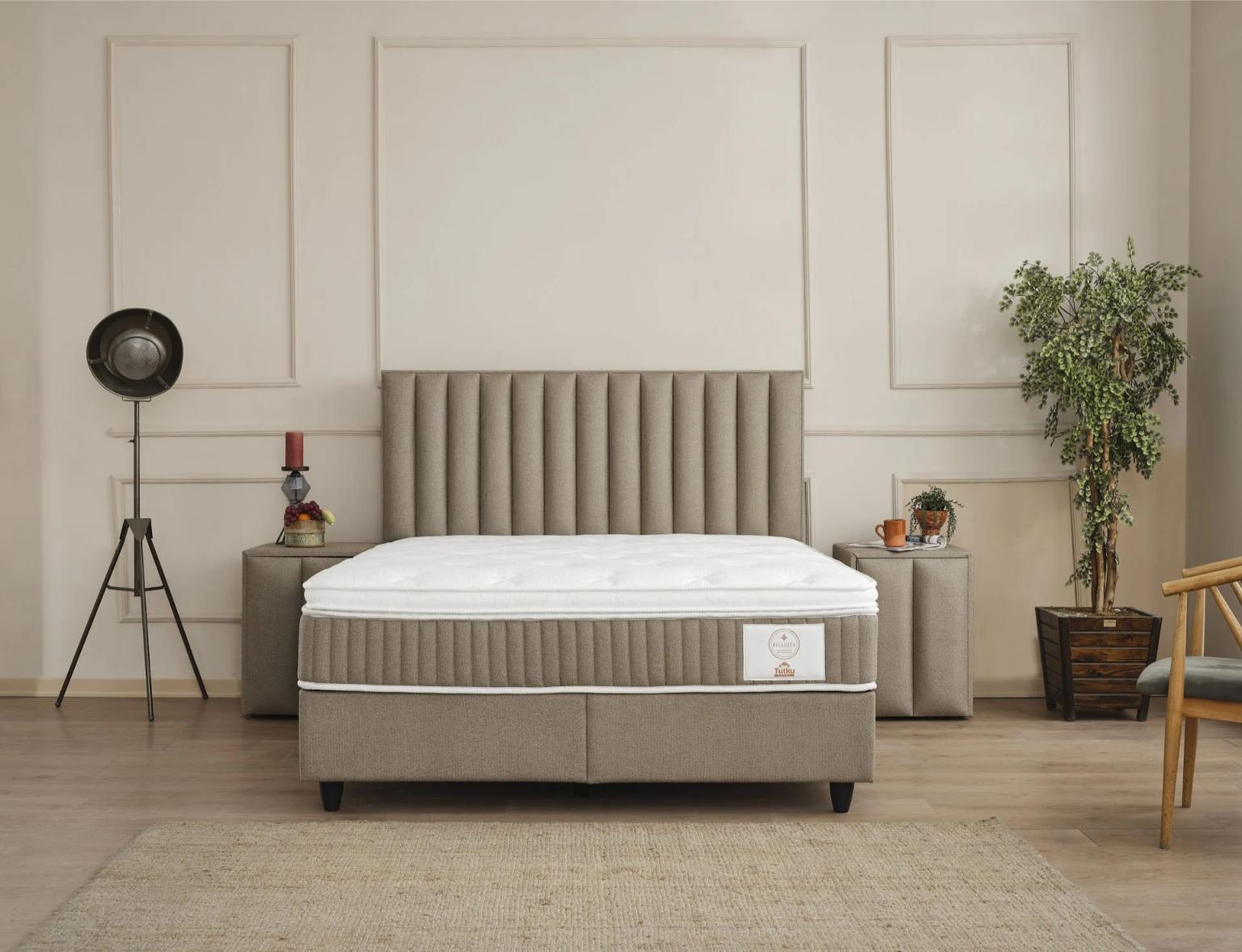 İç Yatak Ölçüsü 150x200 (baza+başlık+yatak)