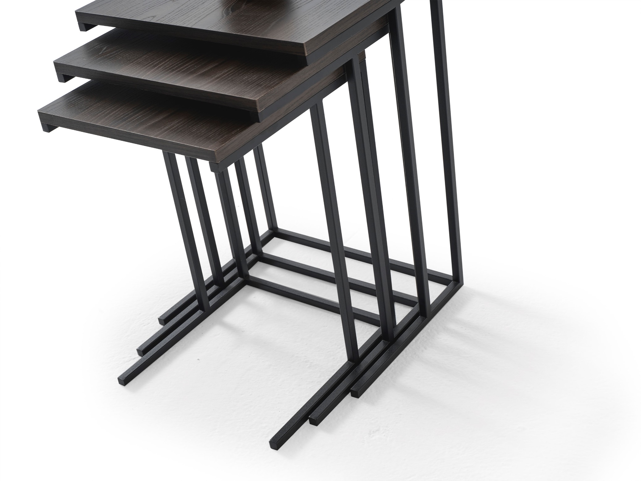Wood Black Sehpa
