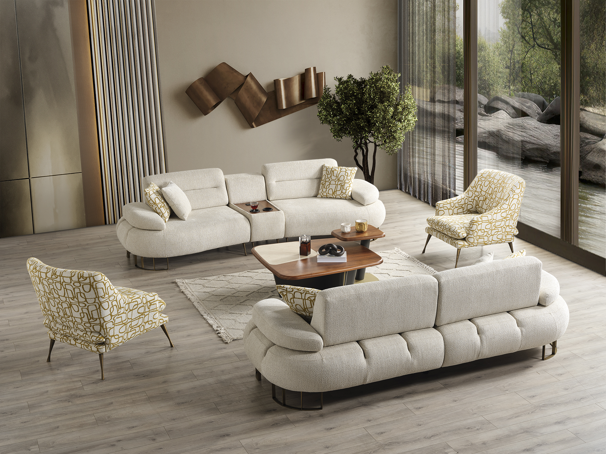 Lotus Sofa Koltuk Takımı