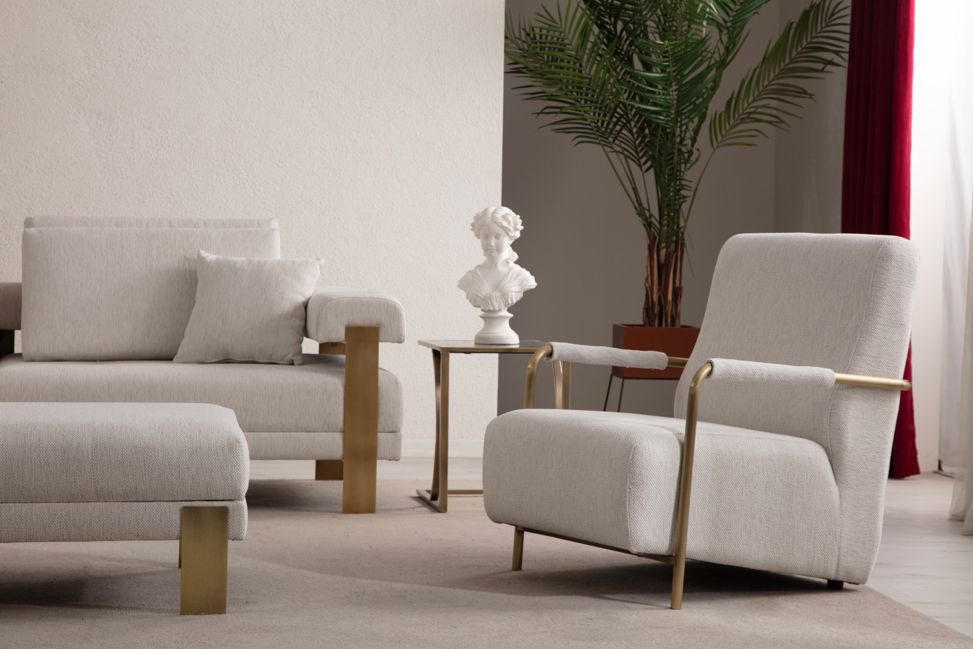 Deep Living Antik Koltuk Takımı