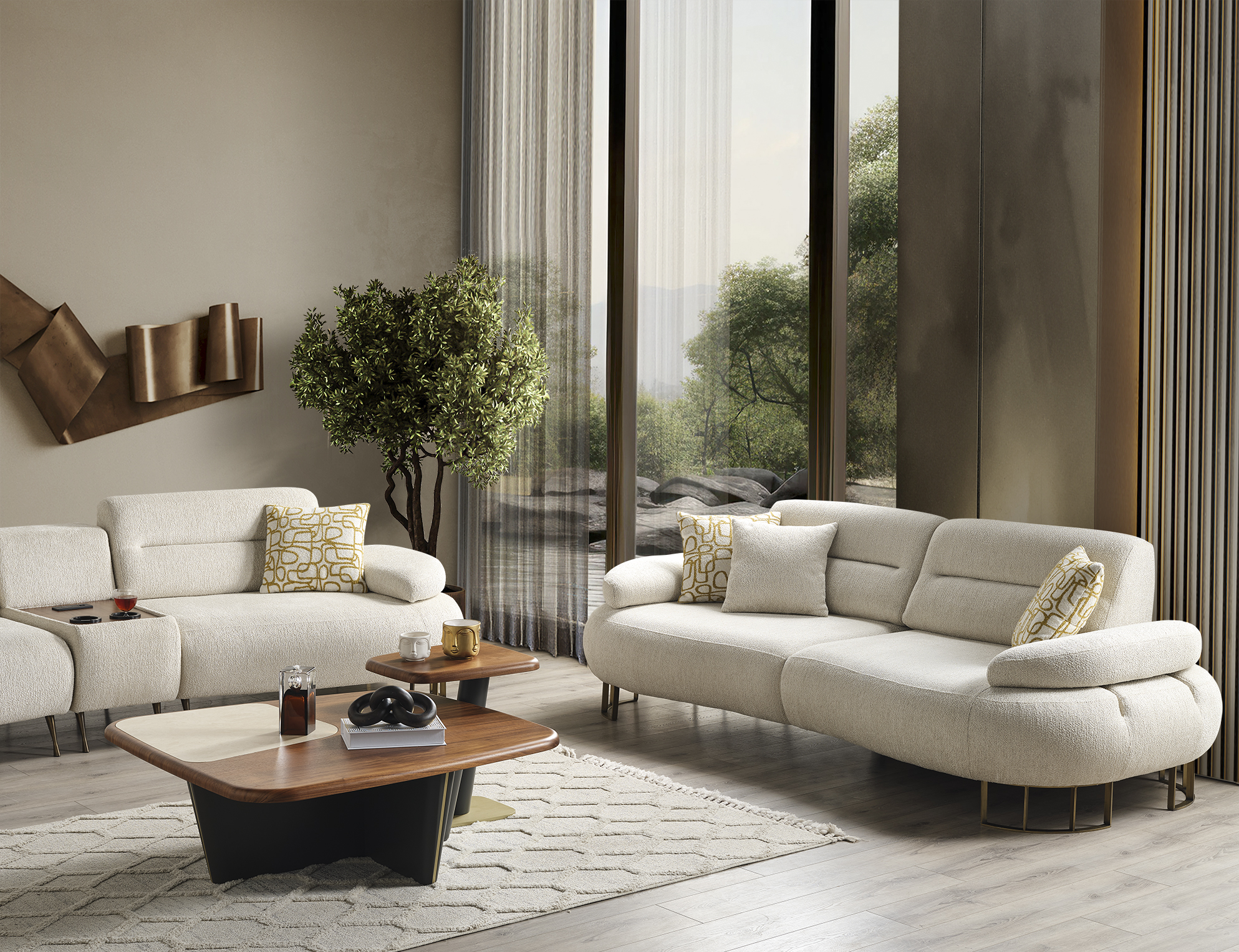 Lotus Sofa Koltuk Takımı