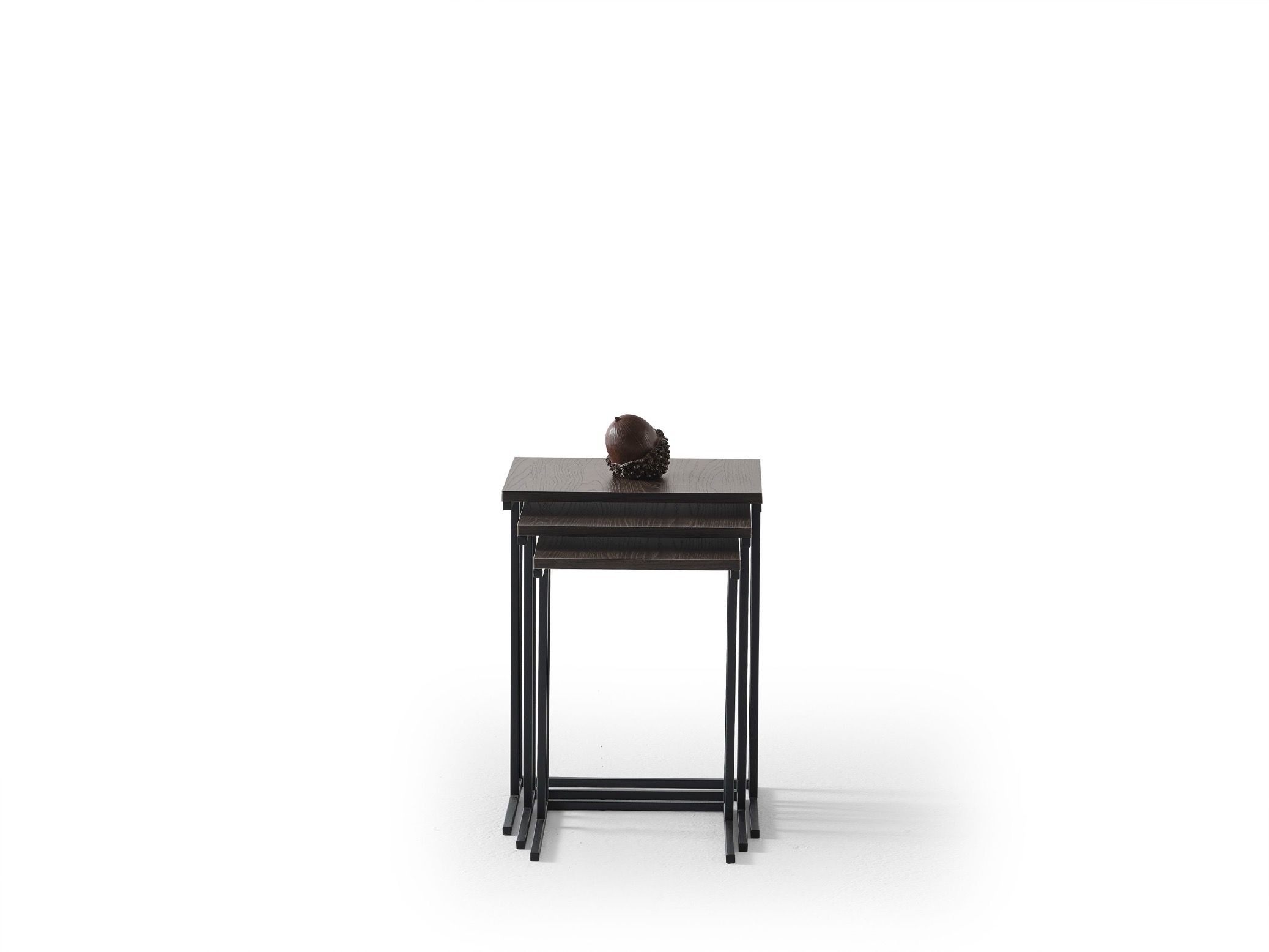 Wood Black Sehpa