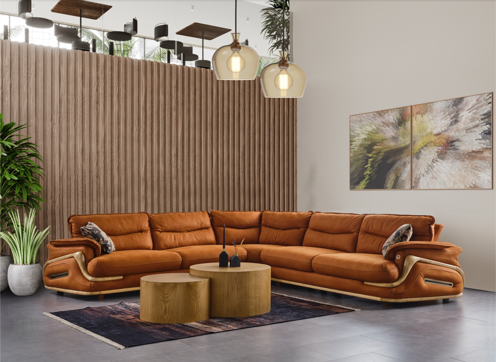 Alfa Corner Orange Köşe Takımı