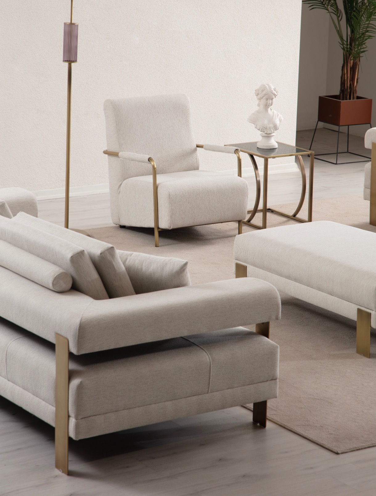 Deep Living Antik Koltuk Takımı